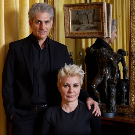 Michael Imperioli with his wife Victoria Chlebowski. 